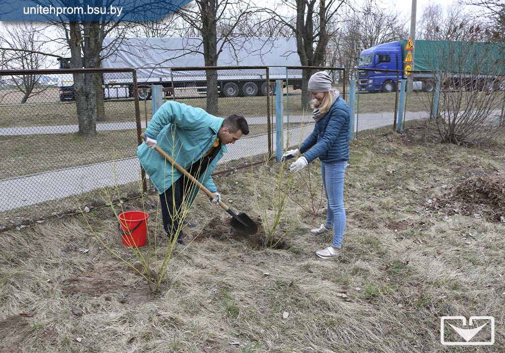 Субботник в УП 