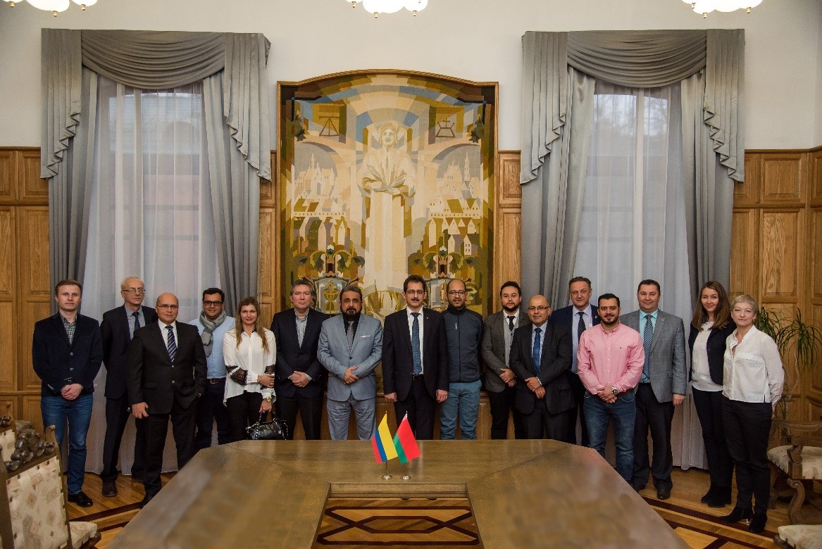 Делегация из Колумбии в БГУ